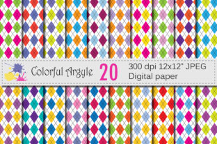 Colorful Argyle Digital Patterns: Bright, Bold, and Built for Modern Creative Workflows