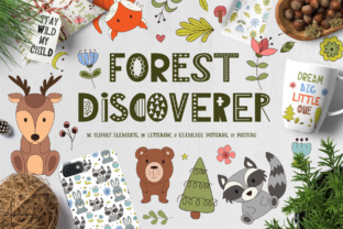 Forest Discoverer - Clip Art Posters