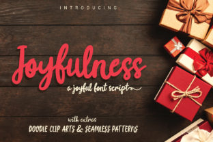 Joyfulness Script: A Thoughtful Choice for Holiday Design Projects
