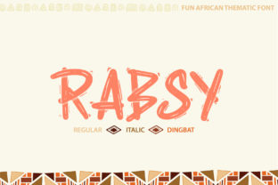 Rabsy: A Living Typeface Rooted in African Visual Language