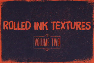 Rolled Ink Textures Volume 02